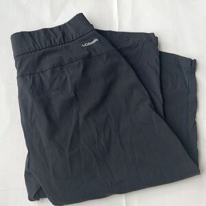 Columbia Omni Shield Active Body Skimming Capris,Black,Size M